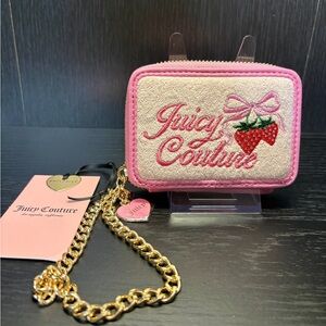 Juicy Couture Retro Strawberry Wristlet